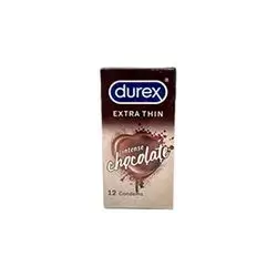 Durex Extra Thin Intense Chocolate 12 Condoms