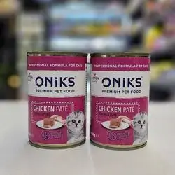 Oniks ( Chicken Pure ) Pate For Kitten 2Pcs 400g