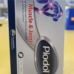Piodol Muscle and Joint 20 Tablets