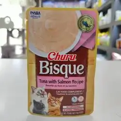 Inaba Churu Bisque ( Tuna With Salmon Recipe 40g