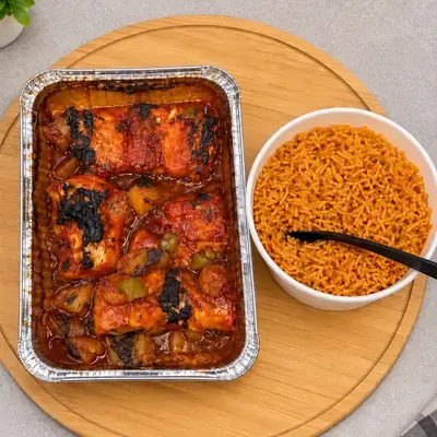 Fish And Red Rice