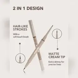 SHEGLAM Brows On Demand 2-In-1 Brow Pencil-Espresso 