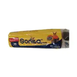 Sonita Orange Garbage Bags, 25L