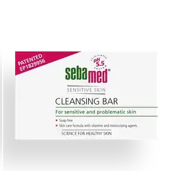 Sensitive Skin Cleansing Bar for Sensitive and Problematic Skin 100g _ Sebamed