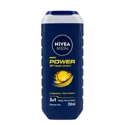 Power 24H Fresh Effect Shower Gel 250ml _ NIVEA