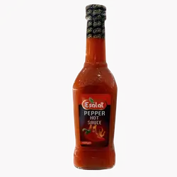 Large hot sauce glass 420 gm