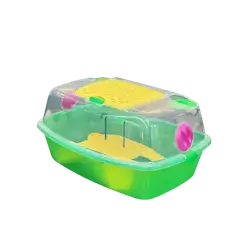 E879 Closed Turtle Cage – Green
