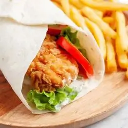 French Fries and Crispy Sandwiches