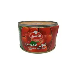 Al Kaseeh Fava Beans 400 g Large Beans in Tomato Sauce