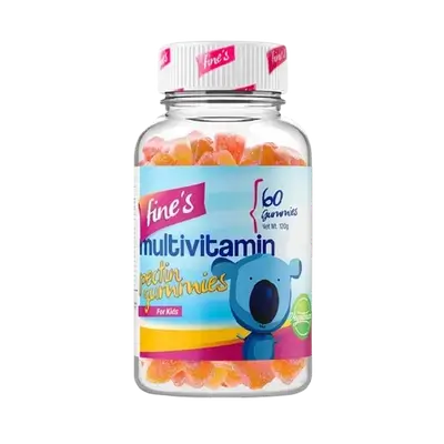 Multivitamin Pectin Gummies for Kids 60 Gummies _ Fine`s