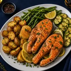 Oven-Baked Salmon (400–500 g)