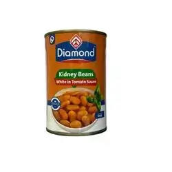 Diamond Kidney Beans White in Tomato Sauce 400gr