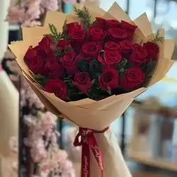 Red Flowers Bouquet