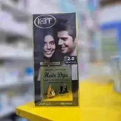 kbt natural black hair dye color gel