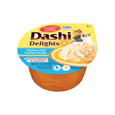 Inaba - Dashi Delights - Chicken with Scallop 70g