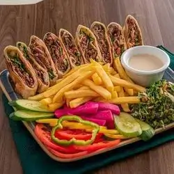 Arabic Meat Shawarma Meal
