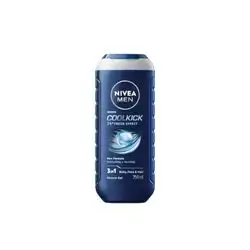 NIVEA MEN coolkick shower gel 3in1 250ml