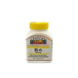 VITAMIN SUPPLEMENT B-6 100MG 30 TABLETS (CENTURY)