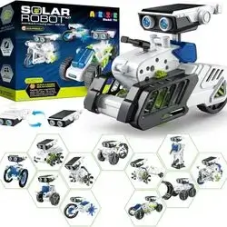 Solar Robot Toy for Children, 12-in-1 Solar