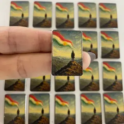Metal Sticker – Kurdish design