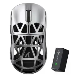 ATTACK SHARK R2 Ultra-Lightweight Magnesium Alloy Wireless Gaming Mouse – Grey