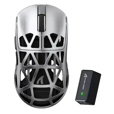 ATTACK SHARK R2 Ultra-Lightweight Magnesium Alloy Wireless Gaming Mouse – Grey