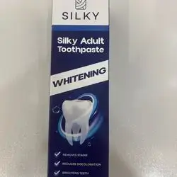 Silky adult toothpaste whitening 130g