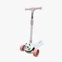 Kids Panda Scooter with Music & LED Lights