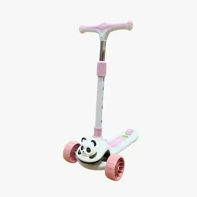 Kids Panda Scooter with Music & LED Lights