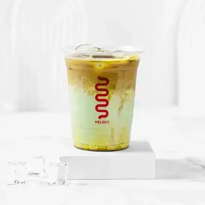 Saffron Iced Latte