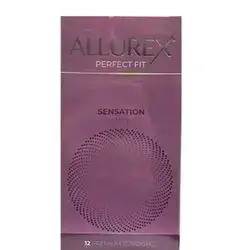 Allurex condom sensation dotted condom
