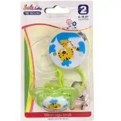 feeding pacifier No. 2 for six to eighteen months