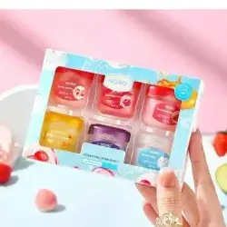 Leoyol Lip Balm Set 6Flavors , Deep Moisturizing & Soothing