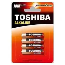Toshiba Alkaline (LR6) Qalam 4Pcs