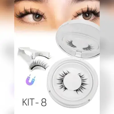 1 Pair Magnetic Eyeliner & Eyelashes Set