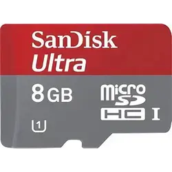 SanDisk Ultra MicroSDXC UHS-1 Card With Adapter 8GB