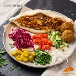 ساندویش عربی دجاج