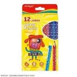 Keyroad Colour Pencils Jumbo Set of 12-Big Size