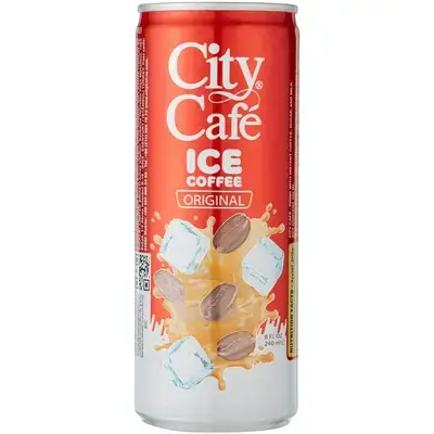 city café ice coffee original 180ml