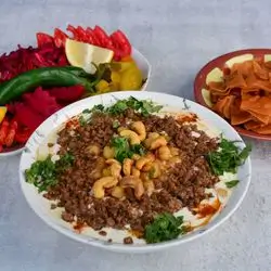 Meat Fattah Plate