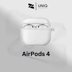UNIQ Glase Case for AirPods 4 - Clear