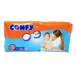 Confy Diapers No3 36pcs