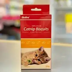 Bioline Catnip Biscuits Cod Flavor 80g