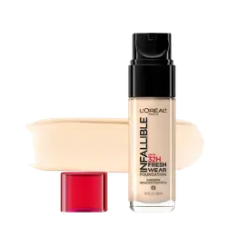 INFALLIBLE Up To 32H Fresh Wear Foundation + Vitamin C SPF25 405 PORCELAIN 30ml _ L'OREAL PARIS