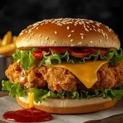 Zinger cheese burger