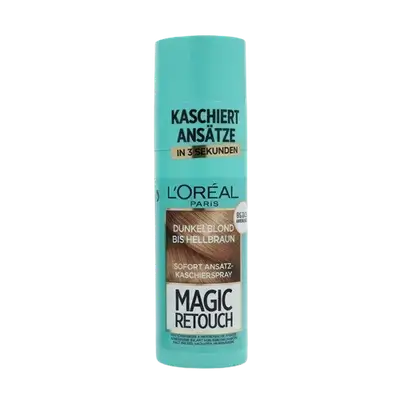 Magic Retouch Instant Root Concealer Spray DARK BLOND TO LIGHT BROWN 75ml _ L'OREAL PARIS
