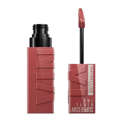 Super Stay Vinyl Ink Liquid Lipstick 115 PEPPY 4.2ml _ MAYBELLINE NEW YORK
