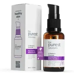 The Purest Solutions Retinol 1% + Ceramide Rejuvenating Serum - 30ml | ذا بيورست سيروم ريتنول 1% مع سيراميد - 30 مل