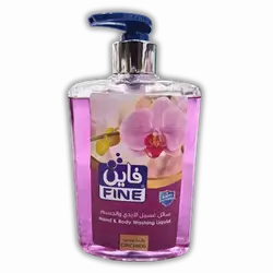 Fine Pink Liquid Soap + Body Wash 500ml