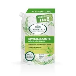 L'ANGELICA liquid soap refill Revitalizing, tea tree oil 1000 ml